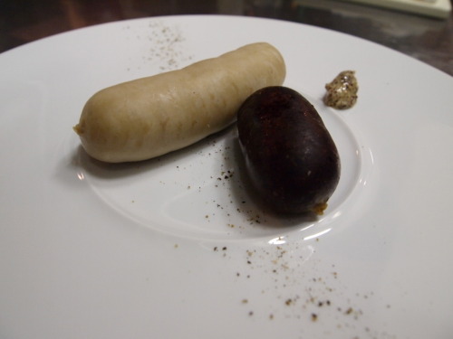 boudin blanc / noir